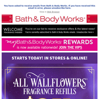 Bath and Body Works email thumbnail