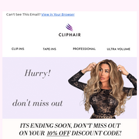 Cliphair email thumbnail