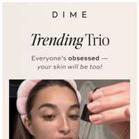 DIME Beauty email thumbnail