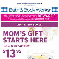 Bath and Body Works email thumbnail