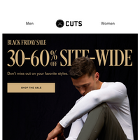 Cuts Clothing email thumbnail