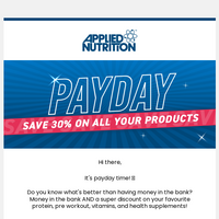 Applied Nutrition email thumbnail