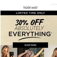 Tiger Mist email thumbnail