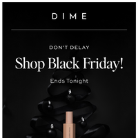 DIME Beauty email thumbnail