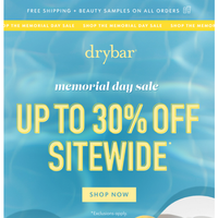 Drybar email thumbnail