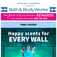 Bath and Body Works email thumbnail