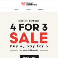 Kitchen Warehouse email thumbnail