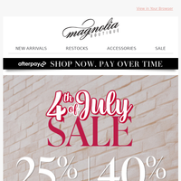 Magnolia Boutique email thumbnail