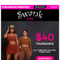 Swank A Posh email thumbnail