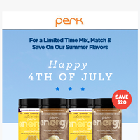 Perk Energy email thumbnail