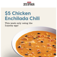 Cafe Zupas email thumbnail