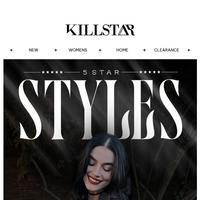 KILLSTAR UK email thumbnail