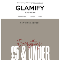 Glamify Fashion email thumbnail