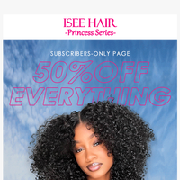 Isee Hair email thumbnail