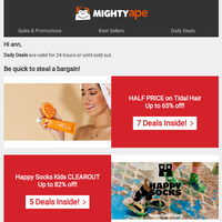 Mighty Ape email thumbnail