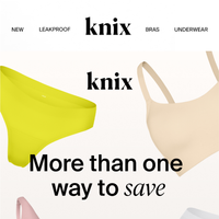 Knixwear Canada email thumbnail