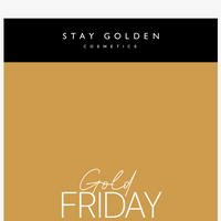 Stay Golden Cosmetics email thumbnail