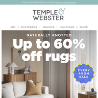 Temple & Webster email thumbnail