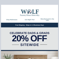 Wolf Mattress email thumbnail