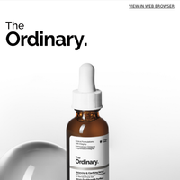 The Ordinary email thumbnail