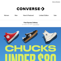 Converse Australia email thumbnail