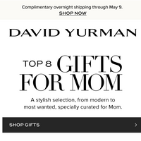 David Yurman email thumbnail