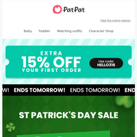 PatPat email thumbnail