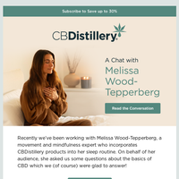 The CBDistillery email thumbnail