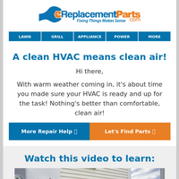 eReplacementParts email thumbnail