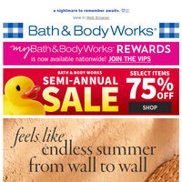 Bath and Body Works email thumbnail