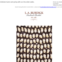 L.A. Burdick Chocolate email thumbnail