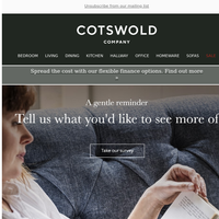 The Cotswold Company email thumbnail