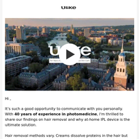 Ulike email thumbnail