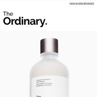 The Ordinary email thumbnail