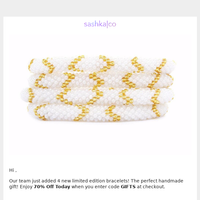 Sashka Co. Bracelets email thumbnail