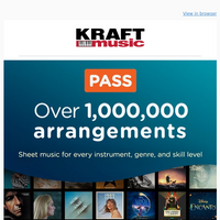 Kraft Music email thumbnail