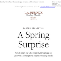 L.A. Burdick Chocolate email thumbnail