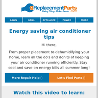 eReplacementParts email thumbnail