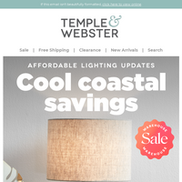 Temple & Webster email thumbnail