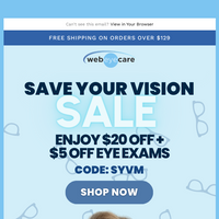 Web Eye Care email thumbnail