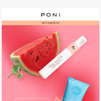 PONi Cosmetics email thumbnail