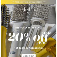 Drybar email thumbnail