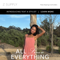 Z SUPPLY email thumbnail