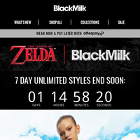 Black Milk Clothing email thumbnail