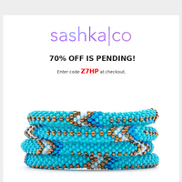 Sashka Co. Bracelets email thumbnail