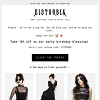 Disturbia email thumbnail