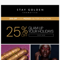 Stay Golden Cosmetics email thumbnail