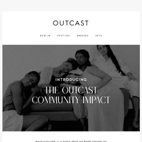 Outcast Clothing email thumbnail