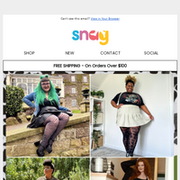 Snag Tights UK email thumbnail