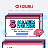 Redbubble email thumbnail